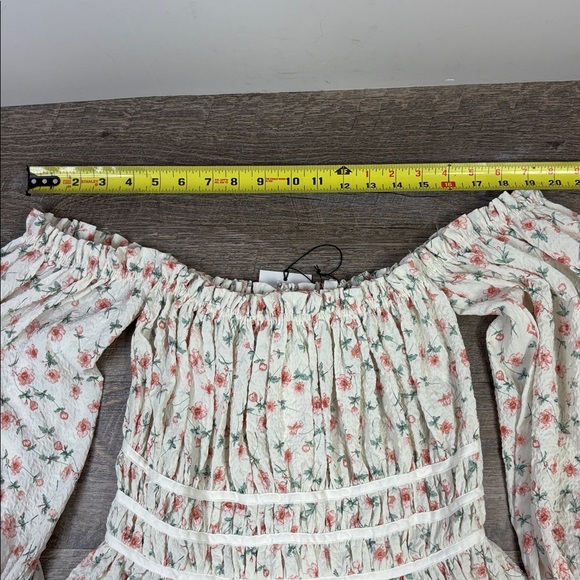 🌸 it’sNOMB Floral Smocked Maxi Dress | Romantic Cottagecore Style 🌸 NWT - Picture 10 of 12